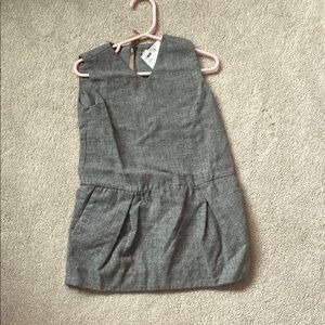 Crewcuts Green Sleeveless V-neck Sheath Dress